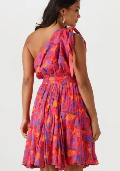 multi notre-v mini jurk nv-flora