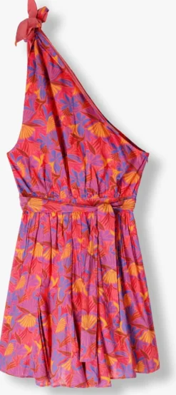 multi notre-v mini jurk nv-flora