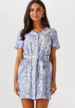 multi object mini jurk objkarina s/s re short dress noos