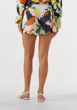 multi pom amsterdam korte broek paradise linen short