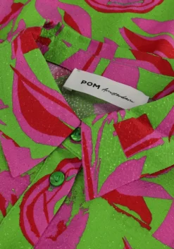 multi pom amsterdam midi jurk afrque dress