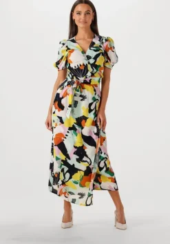 multi pom amsterdam midi jurk paradise dress