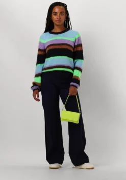 multi pom amsterdam trui pullover - brushed stripes