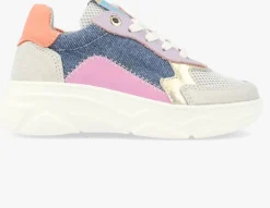 multi red-rag lage sneakers 12522