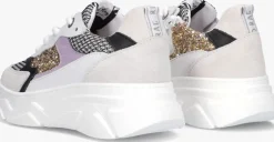 multi red-rag lage sneakers 13378