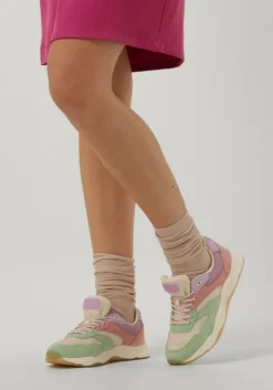 multi scotch & soda lage sneakers celest 2.0