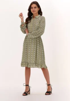 multi scotch & soda mini jurk easy raglan sheer dress