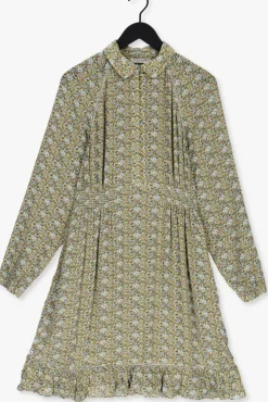 multi scotch & soda mini jurk easy raglan sheer dress