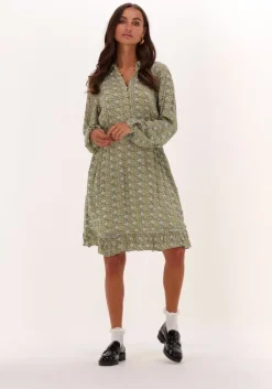 multi scotch & soda mini jurk easy raglan sheer dress