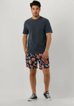 multi scotch & soda zwembroeken mid length - printed swimshort