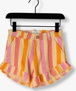 multi sproet & sprout broeken ruffle shorts stripes