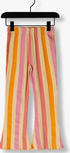 multi sproet & sprout flared broek flare legging stripes