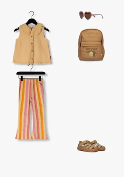 multi sproet & sprout flared broek flare legging stripes