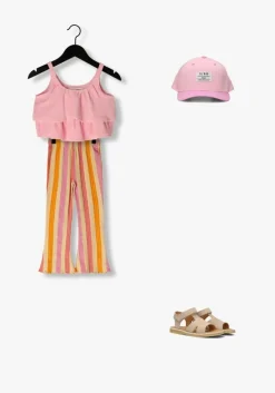 multi sproet & sprout flared broek flare legging stripes
