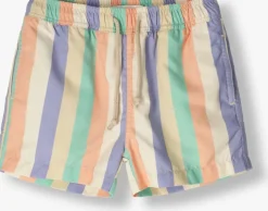 multi sproet & sprout zwembroeken swim shorts multi colour stripes