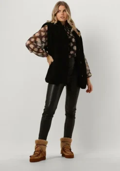 multi summum blouses jersey smocked top blurred star print