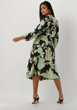 multi summum midi jurk dress floral print