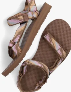 multi teva platte sandalen w original universal