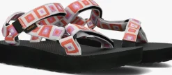 multi teva platte sandalen w midform universal