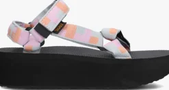 multi teva platte sandalen w flatform universal