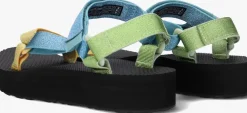 multi teva platte sandalen w midform universal