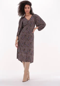 multi vanessa bruno midi jurk vahina dress