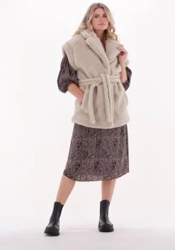 multi vanessa bruno midi jurk vahina dress