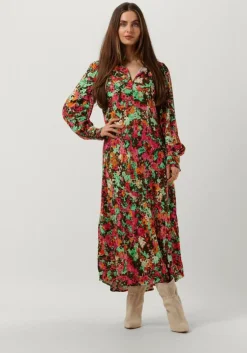 multi y.a.s. midi jurk yasming ls midi dress