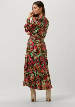 multi y.a.s. midi jurk yasming ls midi dress
