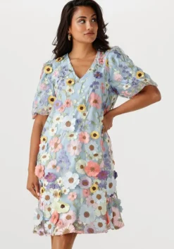 multi y.a.s. mini jurk yasflowering ss dress