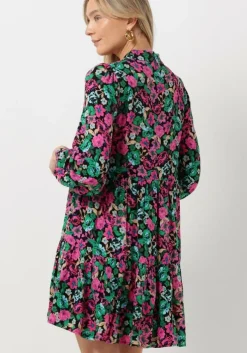 multi y.a.s. mini jurk yasmotoro ls shirt dress s.