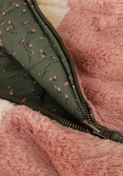 multi your wishes faux fur jas otila reversible jacket