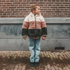 multi your wishes faux fur jas otila reversible jacket