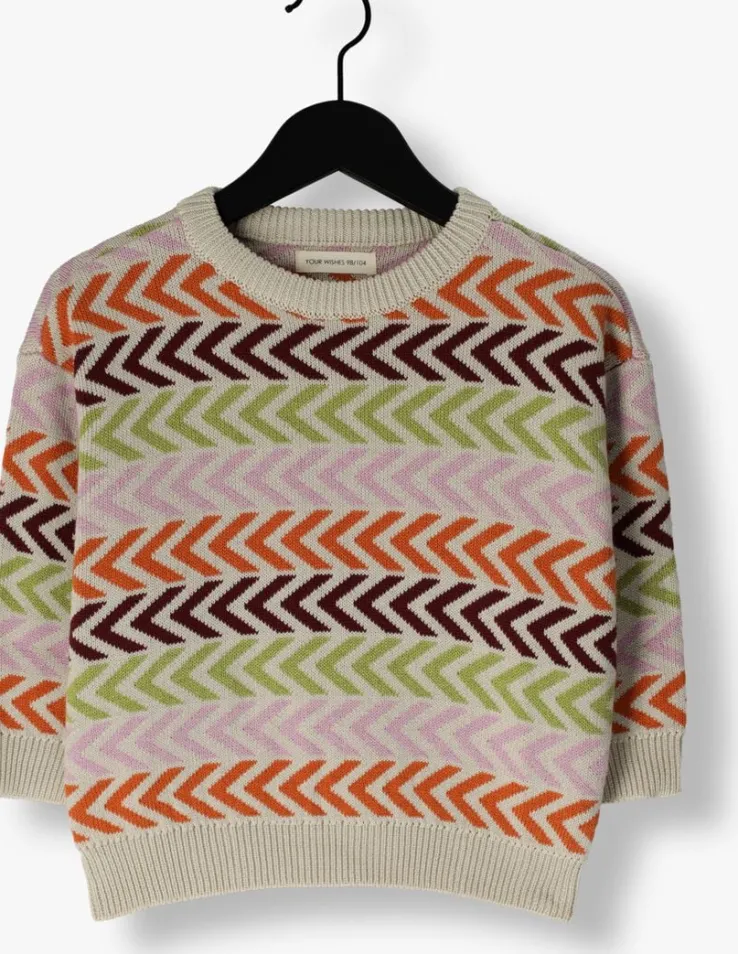 multi your wishes sweater danish knit chunky sweater