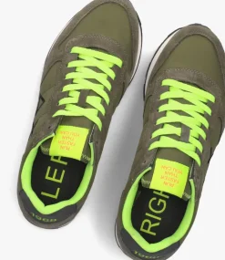neon sun68 lage sneakers tom fluo