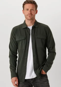 olijf butcher of blue overshirt finn pocket jersey overshirt