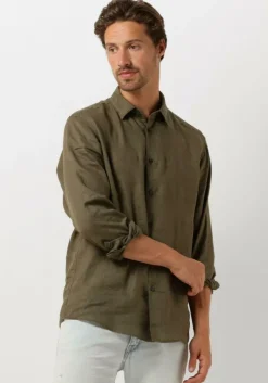 olijf drykorn casual overhemd ramis 126106
