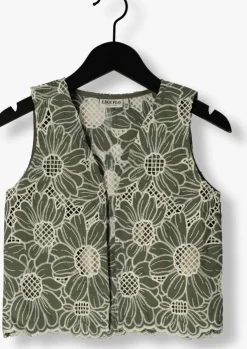 olijf like flo gilet colette flower gilet