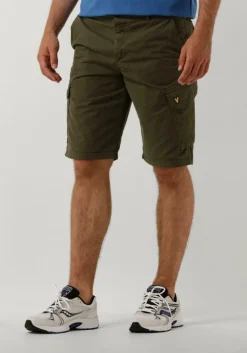 olijf lyle & scott korte broek wembley cargo short