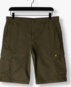 olijf lyle & scott korte broek wembley cargo short