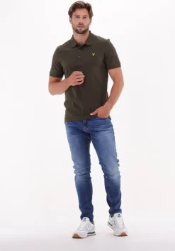 olijf lyle & scott polo plain polo shirt