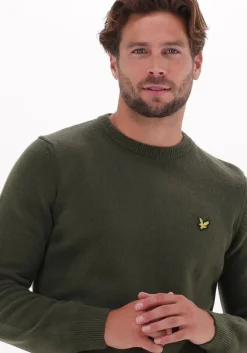 olijf lyle & scott trui crew neck lambswool blend jumper