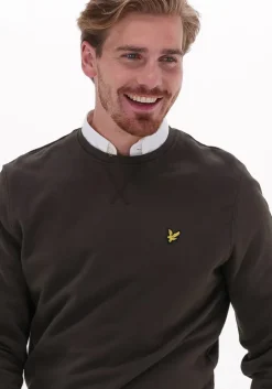 olijf lyle & scott trui crew neck sweatshirt