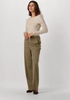 olijf minus pantalon elvera mid waist pant