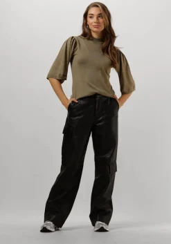 olijf minus trui kylina high neck knit t-shirt