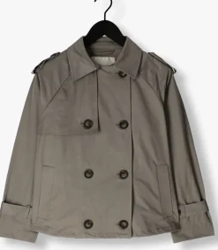 olijf my essential wardrobe trenchcoats miramw short trenchcoat