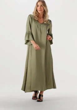 olijf nema maxi jurk n141