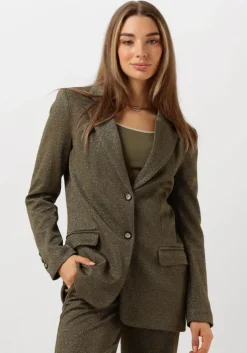 olijf nukus blazer close blazer lurex
