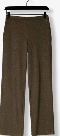 olijf nukus wijde broek britt pants lurex