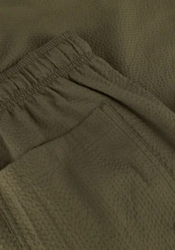 olijf selected homme zwembroeken slhcooper-seersucker swimshorts